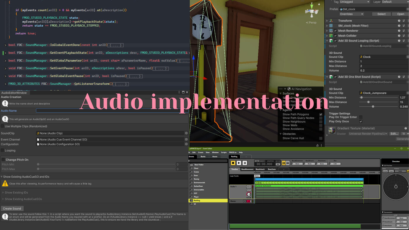 Fmod, unity, custom engine Fmod, unity, custom engine